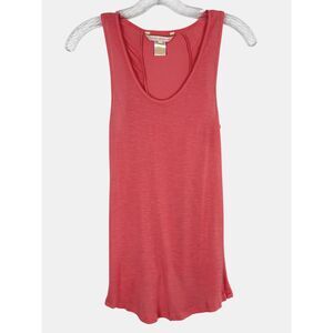 Urban Behavior Coral High Low Tank Top Stretch Lightweight BNWOT Size M